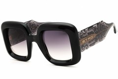 ETRO ET015S-KB7-48 Sunglasses Frame Size 48mm 145mm 29mm BLACK Women