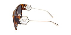 NEW PHILIPP PLEIN SPP040 SPACE ROCK PLEIN SUNGLASSES FULL-RIM ITALY 0728