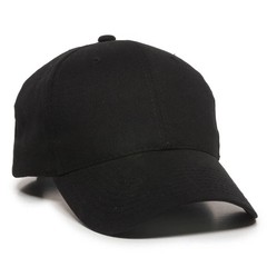 Outdoor Cap BCT-600 Structured Brushed Cotton Twill Solid Back Cap