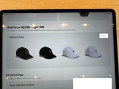 NEW Apple Visitor Center Rainbow Logo Cap Adjustable Unisex Black or White