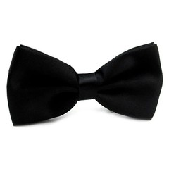 Bowtie Mens Adjustable Formal Wedding Party Necktie Bow Tie Solid Color Tuxedo
