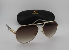 CARRERA Men’s Aviator Sunglasses Gold CA1067-2F7-62 Size 62mm 145mm 14mm New
