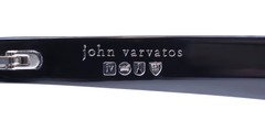 NEW JOHN VARVATOS SJV554 SUNGLASSES MENS FULL-RIM SQUARE BLACK JAPAN 56-19-145