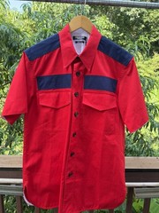 Calvin Klein 205W39NYC by Raf Simons cotton officer shirt US38/M