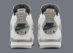 Jordan 4 Retro White Cement (2025) Men’s Mid Top Basketball Shoes
