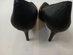 Jessica Simpson Black Laenie Classic Pumps 4″ Heels Size 7.5 M US 38 EU