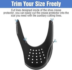 80pcs Shoe Crease Protectors Sneaker Crease Protector Composite for Universal Sh